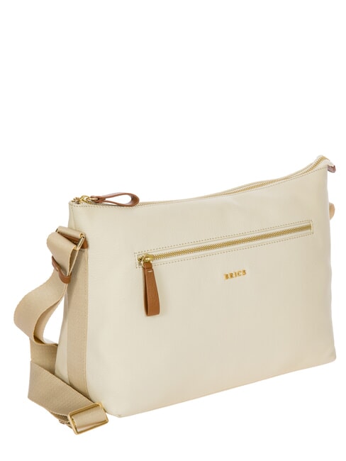 CREMONA Mini-Schultertasche aus Leder CREME - Damentaschen