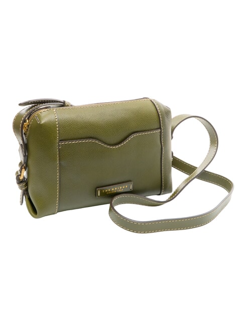 GEMMA Mini-Schultertasche aus Leder Thymian abb gold - Damentaschen
