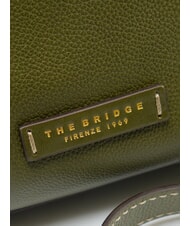 THE BRIDGE GEMMA Mini-Schultertasche aus Leder Thymian abb gold - Damentaschen - 3