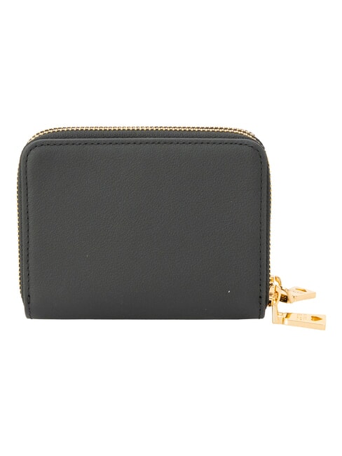 LOVE EMBOSSED Ledergeldb&ouml;rse mit Kartenhalter Schwarz - Brieftaschen Damen