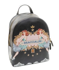 BRACCIALINI BRITNEY Rucksack mit zwei Taschen Schwarz - Damentaschen - 2