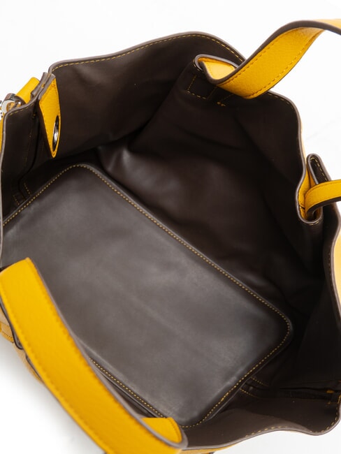 GIO Tasche mit abnehmbarer Pochette Gelb - Damentaschen