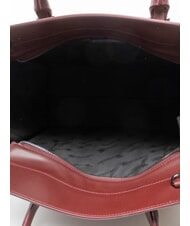 BRACCIALINI HELLEN Handtasche, Leder Burgund - Damentaschen - 5