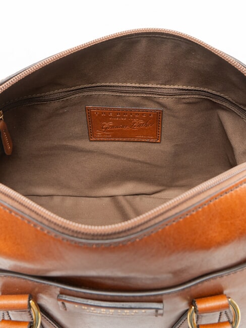 CECILIA Schultertasche mit Schultergurt BRAUN - Damentaschen