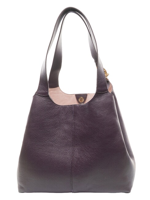 C-EASY Schultertasche mit Clutch Pflaumen - Damentaschen
