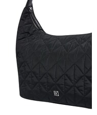 CALVIN KLEIN QUILTED NYLON Umh&auml;ngetasche auf Schwarz - Damentaschen - 4