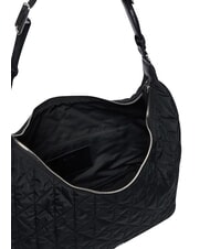 CALVIN KLEIN QUILTED NYLON Umh&auml;ngetasche auf Schwarz - Damentaschen - 5