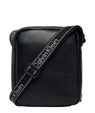 CALVIN KLEIN BOLD LOGO WEBBING Umh&auml;ngetasche auf Schwarz - Umh&auml;ngetaschen Herren - 4
