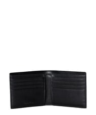 CALVIN KLEIN RAISED Ledergeldb&ouml;rse auf Schwarz - Brieftaschen Herren - 2