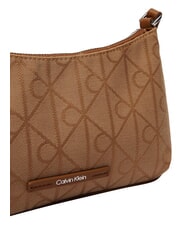 CALVIN KLEIN EMBLEM AOP Mini-Schultertasche Maisstroh/tbd aop jqd - Damentaschen - 5