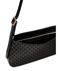 CALVIN KLEIN EMBLEM AOP Schultertasche, verstellbar Black AOP - Damentaschen - 4