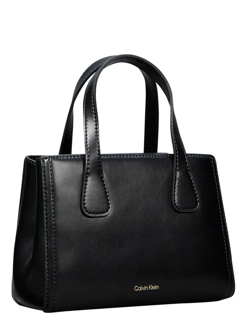 CK MINI Mini-Handtasche mit Schulterriemen auf Schwarz - Damentaschen