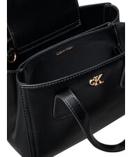 CALVIN KLEIN CK MINI Mini-Handtasche mit Schulterriemen auf Schwarz - Damentaschen - 5