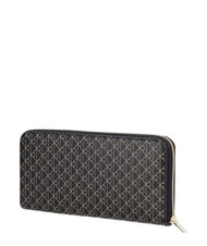 CALVIN KLEIN EMBLEM AOP Rei&szlig;verschluss-Geldb&ouml;rse Black AOP - Brieftaschen Damen - 2