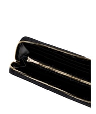CALVIN KLEIN EMBLEM AOP Rei&szlig;verschluss-Geldb&ouml;rse Black AOP - Brieftaschen Damen - 5
