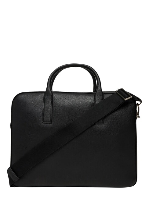 RAISED Laptoptasche mit Schultergurt auf Schwarz - Arbeitstaschen