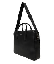 CALVIN KLEIN RAISED Laptoptasche mit Schultergurt auf Schwarz - Arbeitstaschen - 5