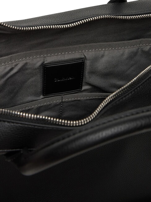 RAISED Laptoptasche mit Schultergurt auf Schwarz - Arbeitstaschen