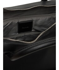 CALVIN KLEIN RAISED Laptoptasche mit Schultergurt auf Schwarz - Arbeitstaschen - 6