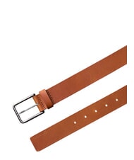 CALVIN KLEIN WARMTH  Lederg&uuml;rtel ck cognac/antik silber - G&uuml;rtel - 3