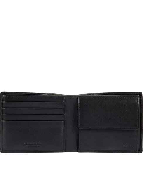BERNINA Geldb&ouml;rse aus Leder Schwarz - Brieftaschen Herren
