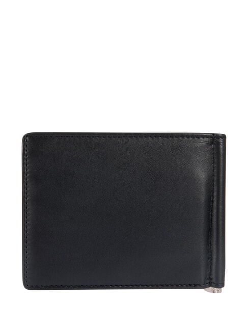 BERNINA Geldscheinklammer aus Leder Schwarz - Brieftaschen Herren