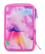 SJGANG JOYFUL PINS GIRL Federm&auml;ppchen mit Schulset fuchsiafluo - Etuis und Zubeh&ouml;r - 6