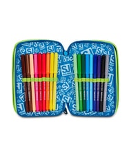 SJGANG SOFT POUCH BOY Federm&auml;ppchen mit Schulset Schwarz - Etuis und Zubeh&ouml;r - 4