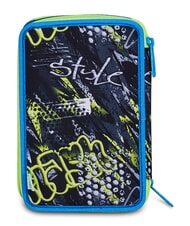 SJGANG SOFT POUCH BOY Federm&auml;ppchen mit Schulset Schwarz - Etuis und Zubeh&ouml;r - 6