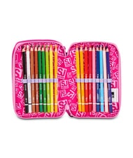 SJGANG SOFT POUCH GIRL Federm&auml;ppchen mit Schulset rosa Puppe - Etuis und Zubeh&ouml;r - 5