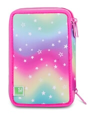 SJGANG SOFT POUCH GIRL Federm&auml;ppchen mit Schulset rosa Puppe - Etuis und Zubeh&ouml;r - 6
