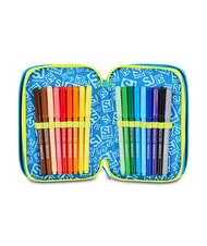SJGANG GLOWGAME Federm&auml;ppchen mit Schulset fluoreszierendes Gelb - Etuis und Zubeh&ouml;r - 4