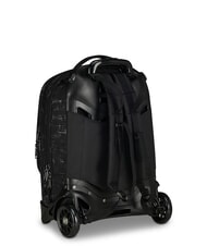 INVICTA PLUG FANTASY Abnehmbarer Trolley-Rucksack schwarzer Doodle - Rucks&auml;cke mit Trolleyfunktion - 2