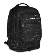 INVICTA PLUG FANTASY Abnehmbarer Trolley-Rucksack schwarzer Doodle - Rucks&auml;cke mit Trolleyfunktion - 6