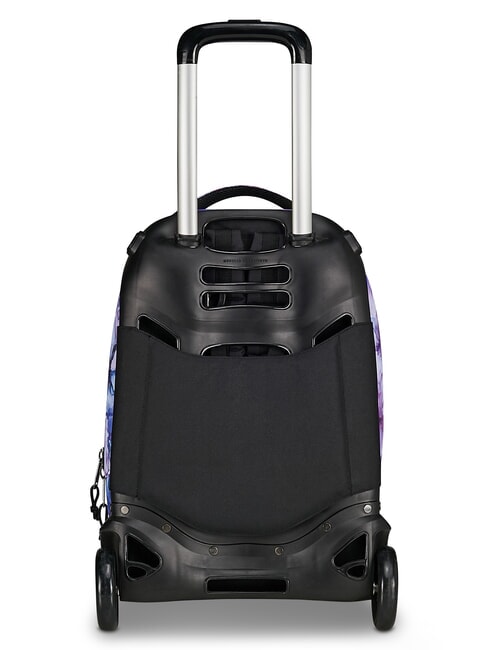 PLUG FANTASY Abnehmbarer Trolley-Rucksack Wasserfarbene Bl&uuml;ten - Rucks&auml;cke mit Trolleyfunktion