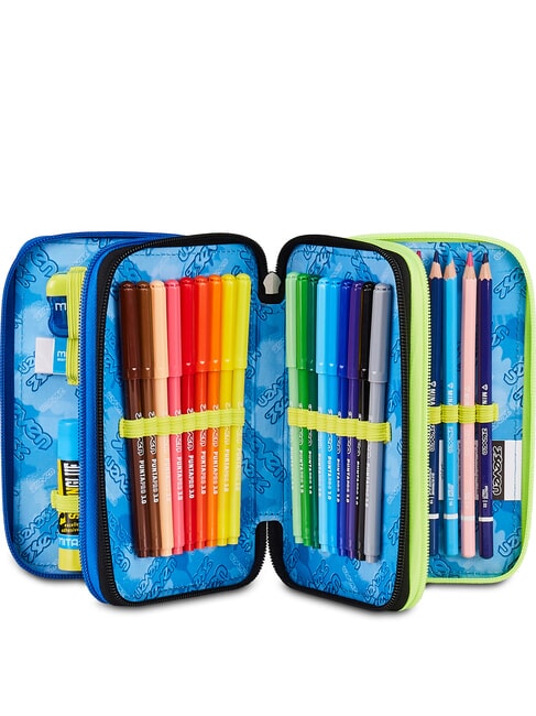 BUZZY NOTE BOY Federm&auml;ppchen mit Schulset KIEFERNNADEL - Etuis und Zubeh&ouml;r