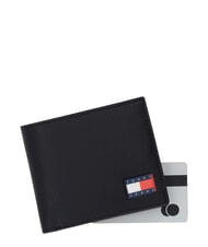 TOMMY HILFIGER TJM HERITAGE Geldb&ouml;rse mit M&uuml;nzfach Schwarz - Brieftaschen Herren - 3