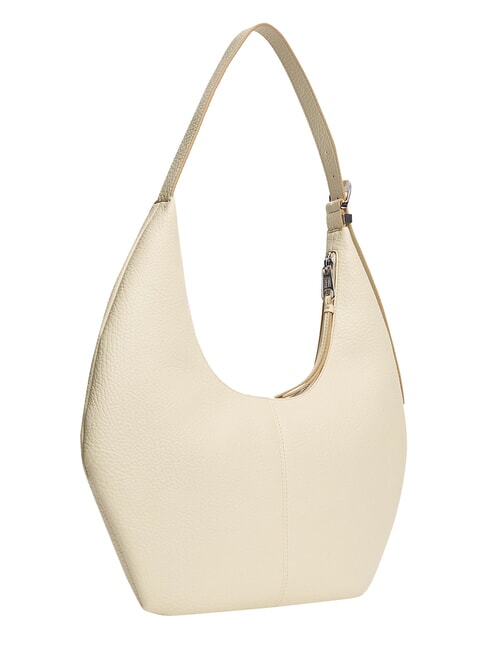 TJW SLOUCHY Schultertasche mit Plakette Hafennebel - Damentaschen