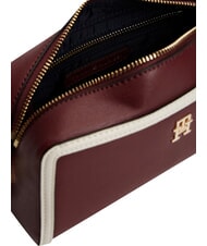 TOMMY HILFIGER TH GRACE Mini-Schultertasche Samtbraun - Damentaschen - 4