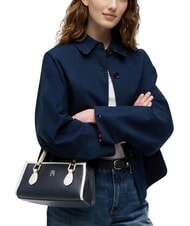 TOMMY HILFIGER TH GRACE Mini-Handtasche mit Schulterriemen Raum blau - Damentaschen - 2