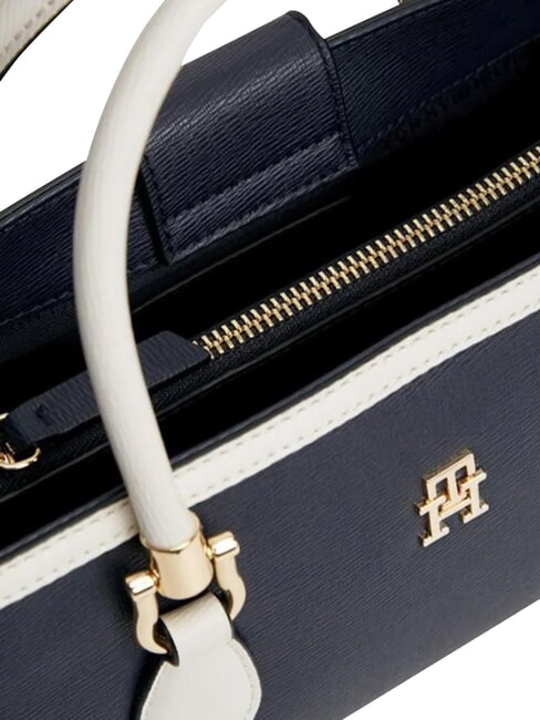 TH GRACE Mini-Handtasche mit Schulterriemen Raum blau - Damentaschen