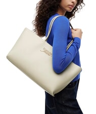 TOMMY HILFIGER TJW MUST XL-Schultertasche mit gepr&auml;gtem Logo - Damentaschen