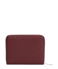 TOMMY HILFIGER TH ICON Faltbare Geldb&ouml;rse Samtbraun - Brieftaschen Damen - 2