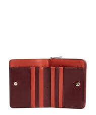 TOMMY HILFIGER TH ICON Faltbare Geldb&ouml;rse Samtbraun - Brieftaschen Damen - 3