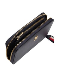 TOMMY HILFIGER TH LOGOTAPE Rei&szlig;verschluss-Geldb&ouml;rse Space Blue Corp - Brieftaschen Damen - 3