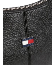 TOMMY HILFIGER TJW SLOUCHY Schultertasche mit Plakette Schwarz - Damentaschen - 5