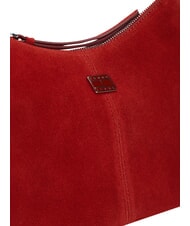 TOMMY HILFIGER TJW SLOUCHY Schultertasche aus Wildleder Arizona Red - Damentaschen - 4