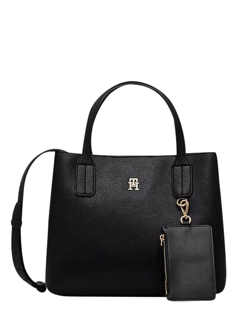 TH ICON Handtasche mit Schulterriemen Schwarz - Damentaschen