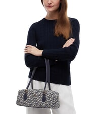 TOMMY HILFIGER TH GRACE Schultertasche, Koffertasche blau mono - Damentaschen - 2