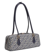 TOMMY HILFIGER TH GRACE Schultertasche, Koffertasche blau mono - Damentaschen - 3